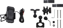 RIDEPOWER Phone Holder Ball Mount - Wireless Charging RPPMMTLBKBW12