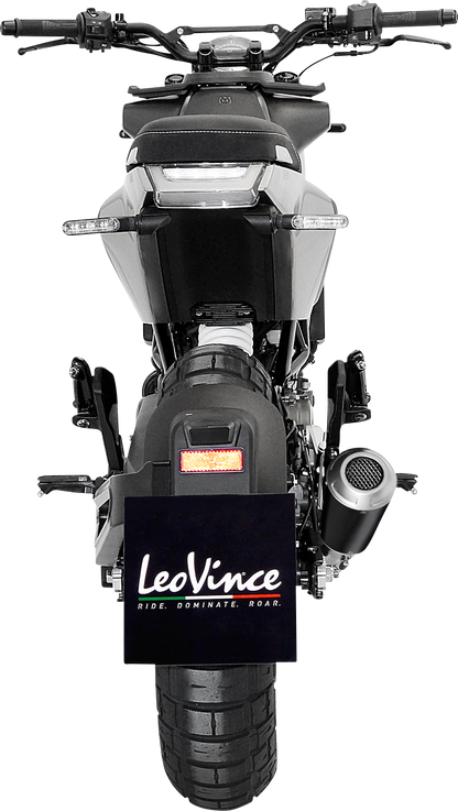 LEOVINCE LV-10 Slip-On Muffler - Carbon Fiber 15242CU