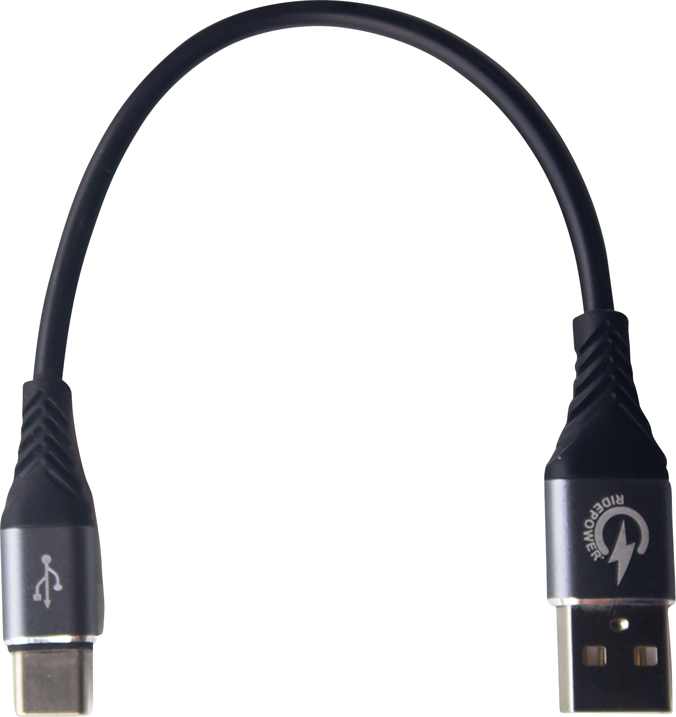 RIDEPOWER USB to USB-C Cable - Charger - Single-End - 7-1/2" RPUSBUSBC75
