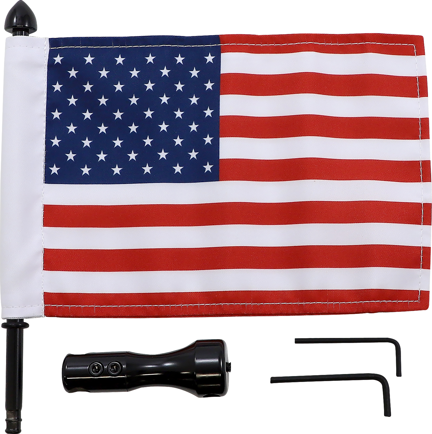 PRO PAD Rack Flag Mount - With 6" X 9" Flag - Air Wing® BRFM-RDVM