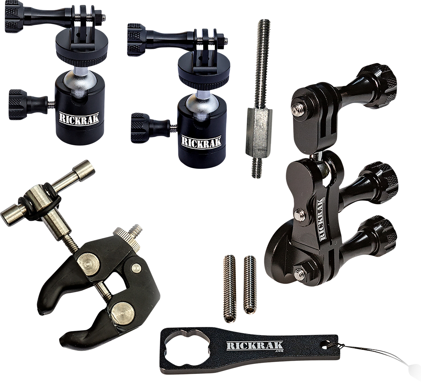 RICKRAK GoPro Top Grip Kit® Ultimate Camera Mounting System GPTGK