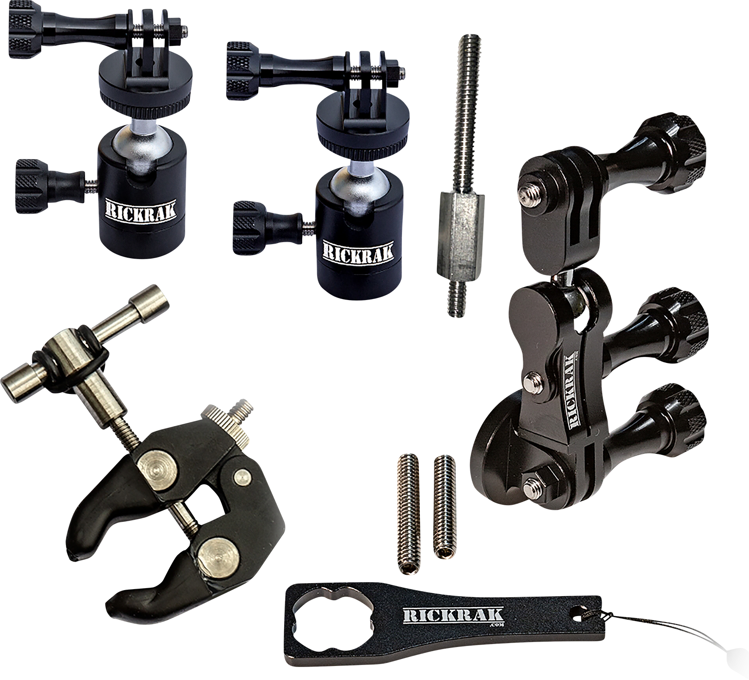 RICKRAK GoPro Top Grip Kit® Ultimate Camera Mounting System GPTGK