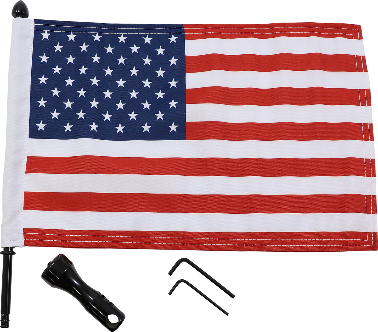 PRO PAD Rack Flag Mount - With 10" X 15" Flag - Air Wing® BRFM-RDVM15