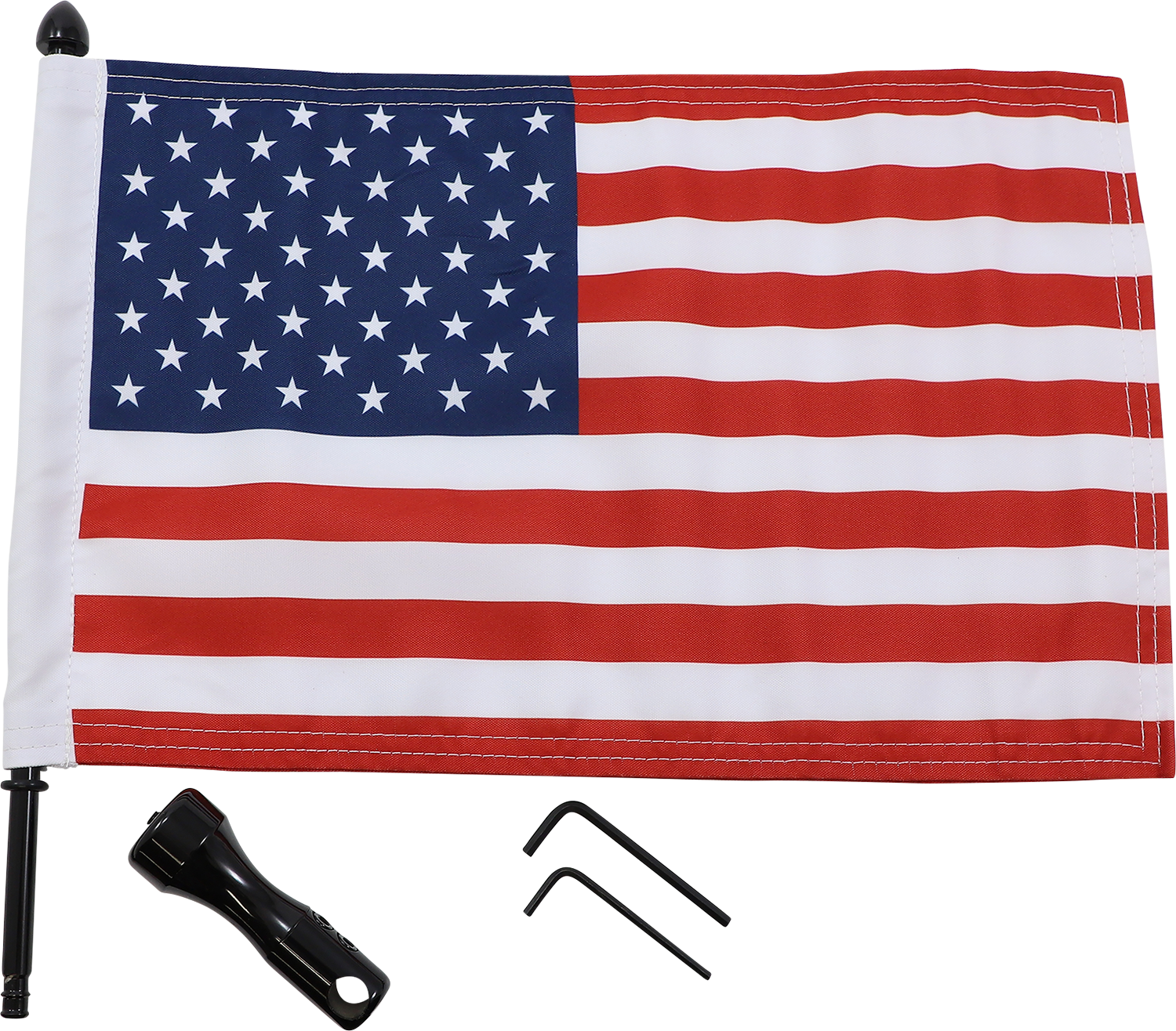 PRO PAD Rack Flag Mount - With 10" X 15" Flag - Air Wing® BRFM-RDVM15