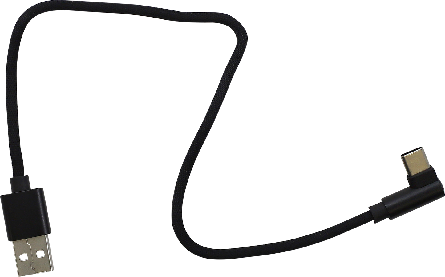 RIDEPOWER USB to 90° USB-C Cable - Charger - Single-End - 12" 90DEGUSBUSBC12