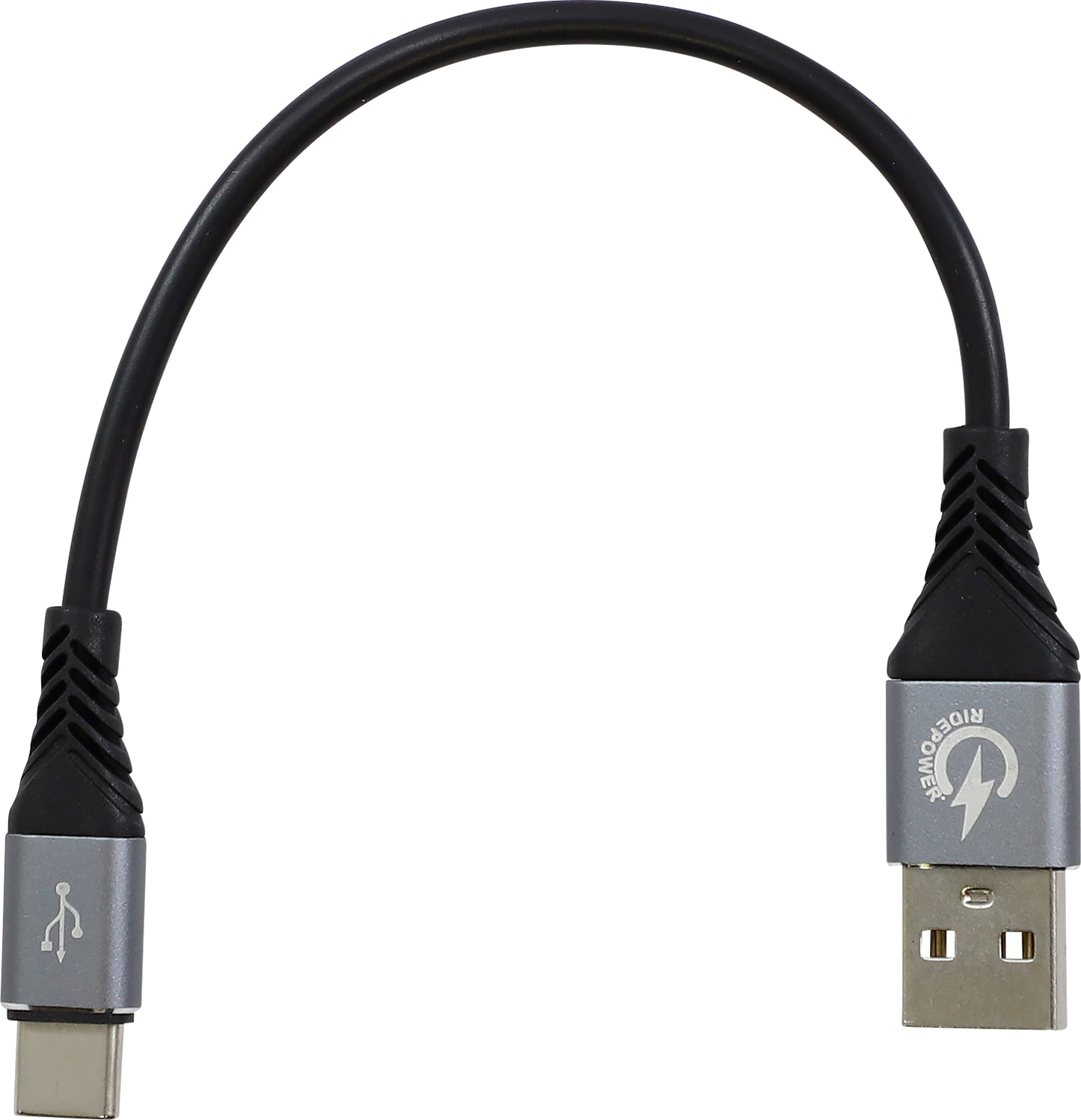 RIDEPOWER USB to USB-C Cable - Charger - Single-End - 7-1/2" RPUSBUSBC75