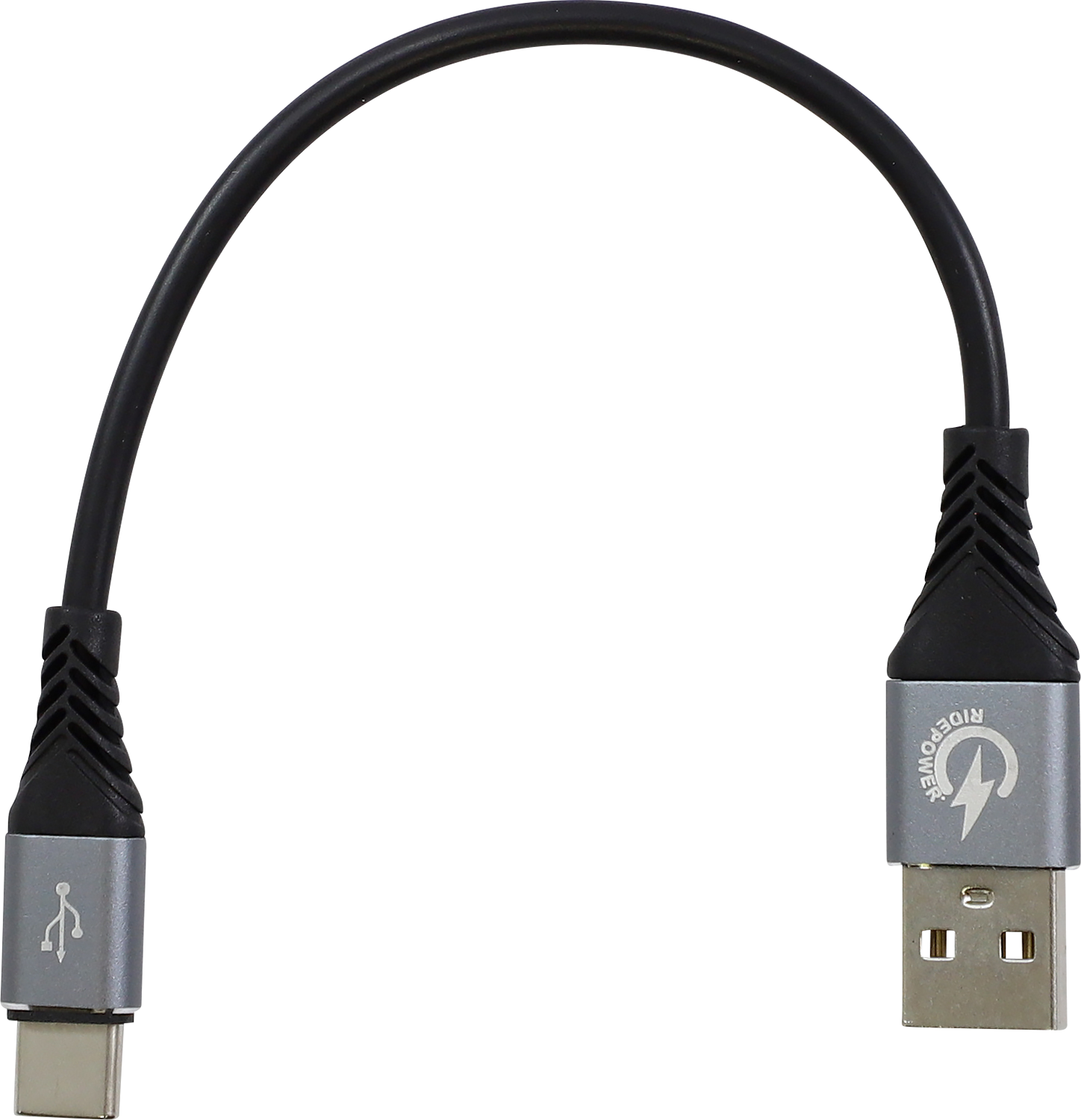 RIDEPOWER USB to USB-C Cable - Charger - Single-End - 7-1/2" RPUSBUSBC75