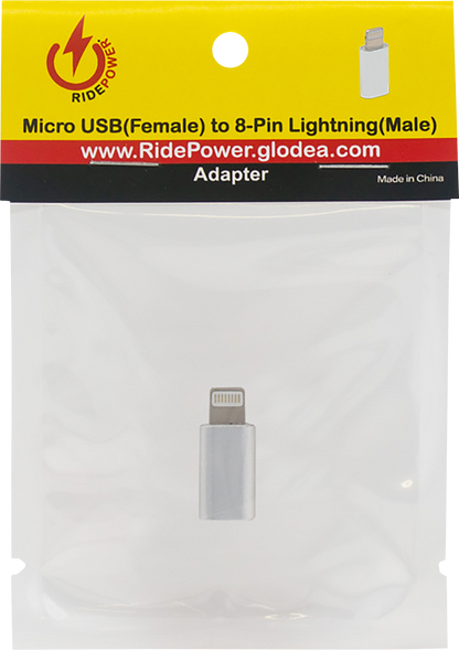 RIDEPOWER Micro USB to Lightning Adapter RPAIADPT