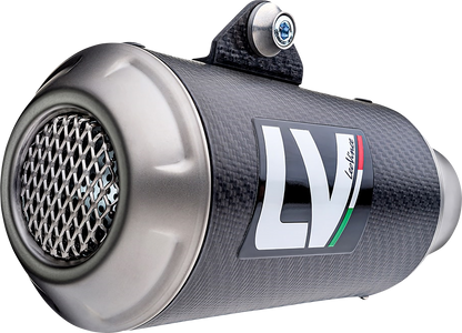 LEOVINCE LV-10 Slip-On Muffler - Carbon Fiber 15242CU