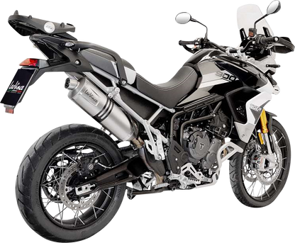 LEOVINCE LV One EVO Slip-On Muffler - Stainless Steel - Tiger 900 14352EU