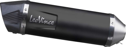 LEOVINCE LV One Evo Slip-On Muffler - Black Edition 14352EBU