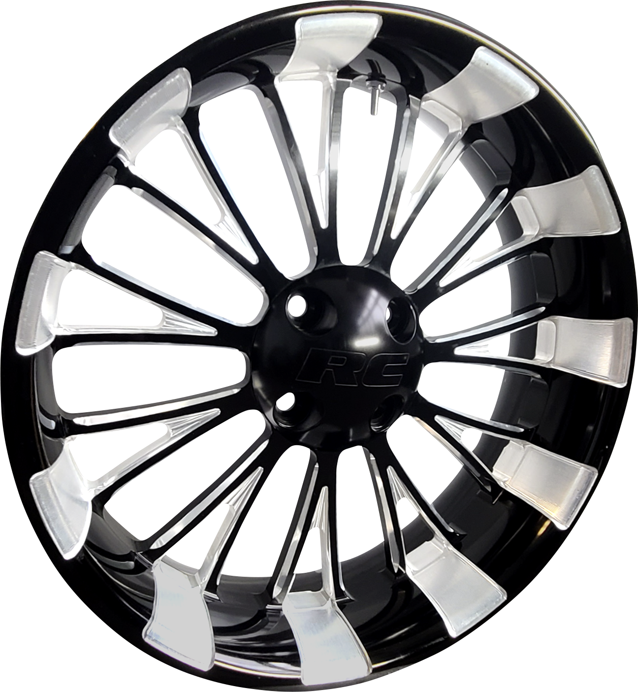 RC COMPONENTS Wheel - Dynasty - Rear - Black Eclipse - 18x5.5 - Trike 0318550-117E-TR