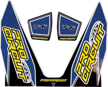 PRO CIRCUIT T-6 Decal - Dark Blue D22T6-DB