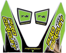 PRO CIRCUIT T-6 Decal - Green DC22T6-GRN