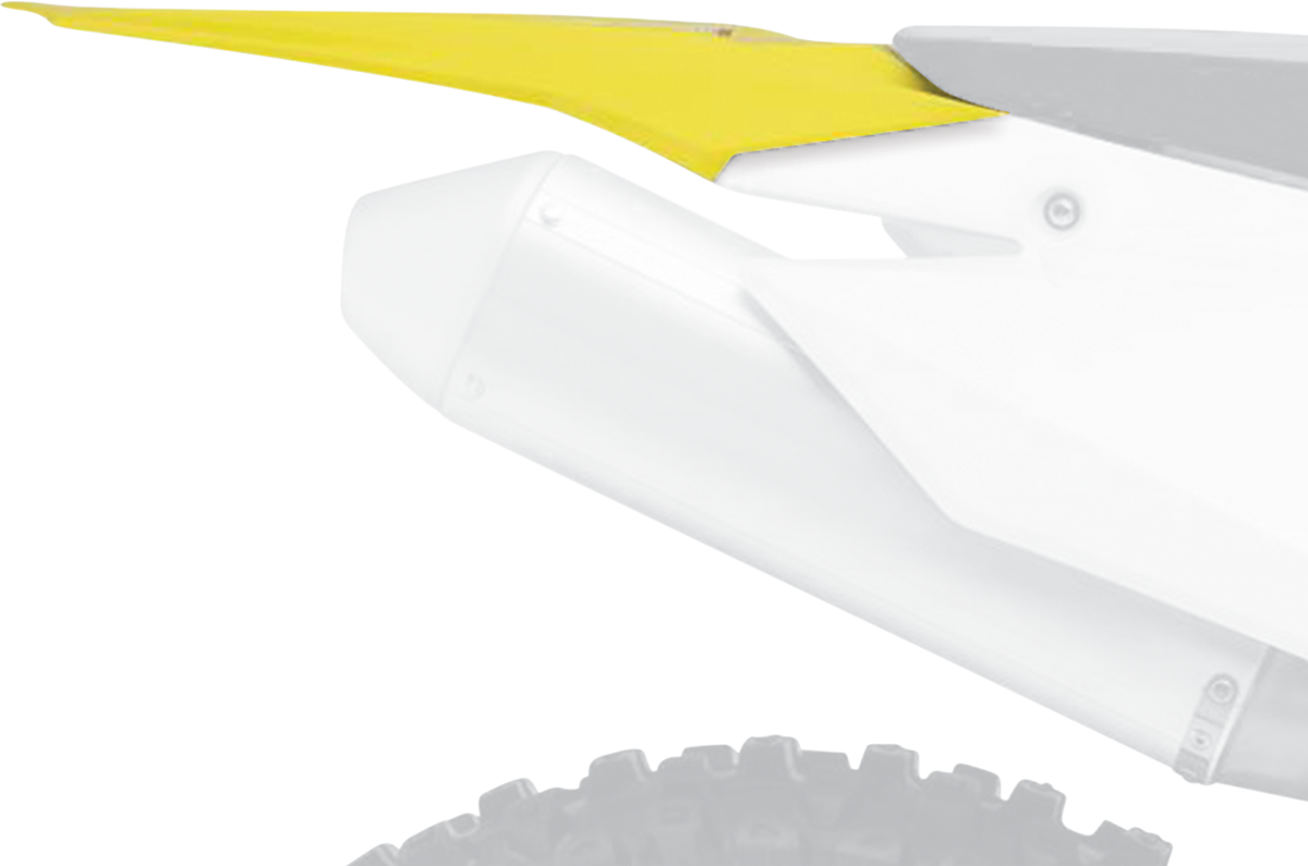 POLISPORT Fender - Rear - '01 OEM Yellow - RM-Z 250/450 8554600001