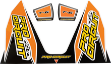 PRO CIRCUIT T-6 Decal - Orange DC22T6-ORANGE