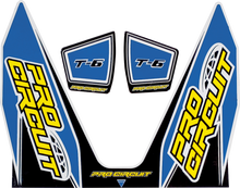 PRO CIRCUIT T-6 Decal - Light Blue DC22T6-LB
