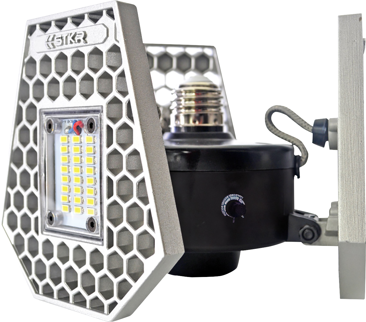 RISK RACING Ceiling Light - Garage/Home/Attic/Basement/Motion - 4000 Lumens - LED 00342-2