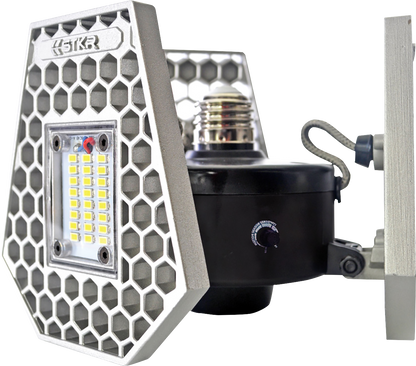 RISK RACING Ceiling Light - Garage/Home/Attic/Basement/Motion - 4000 Lumens - LED 00342-2