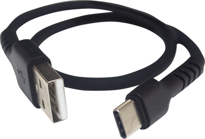 RIDEPOWER USB to USB-C Cable - Charger - Single-End - 12" RPUSBUSBC12