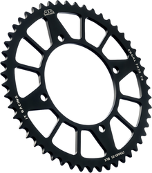 JT SPROCKETS Rear Sprocket - Black - 51 Tooth - Kawasaki JTA461.51BLK