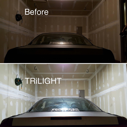 RISK RACING Ceiling Light - Garage/Home/Attic/Basement/Motion - 4000 Lumens - LED 00342-2