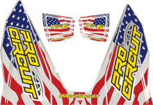 PRO CIRCUIT Ti-6 Decal - Stars and Stripes DC22TI6-SS