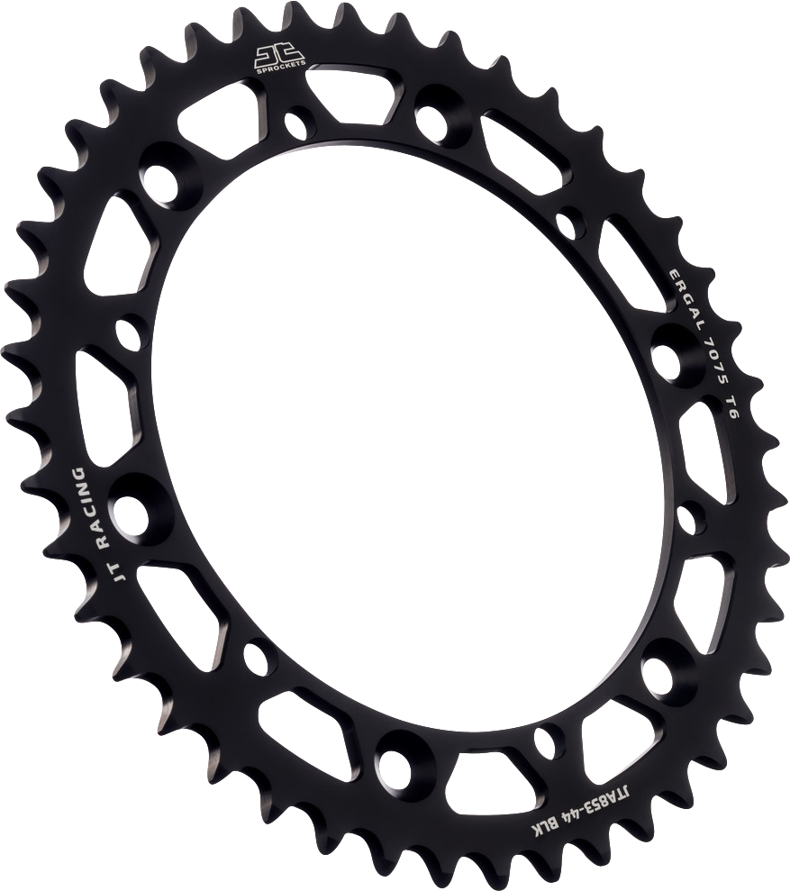 JT SPROCKETS Rear Sprocket - Black - 44 Tooth - Yamaha JTA853.44BLK