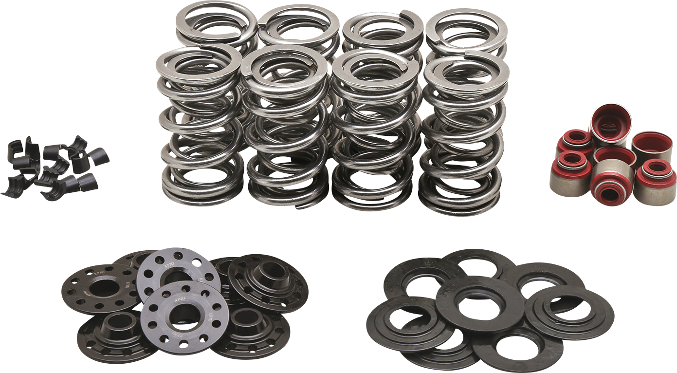 KIBBLEWHITE Valve Spring Kit - Lightweight Racing - 0.630" Lift - H.T. Steel Retainers - M8 20-23850