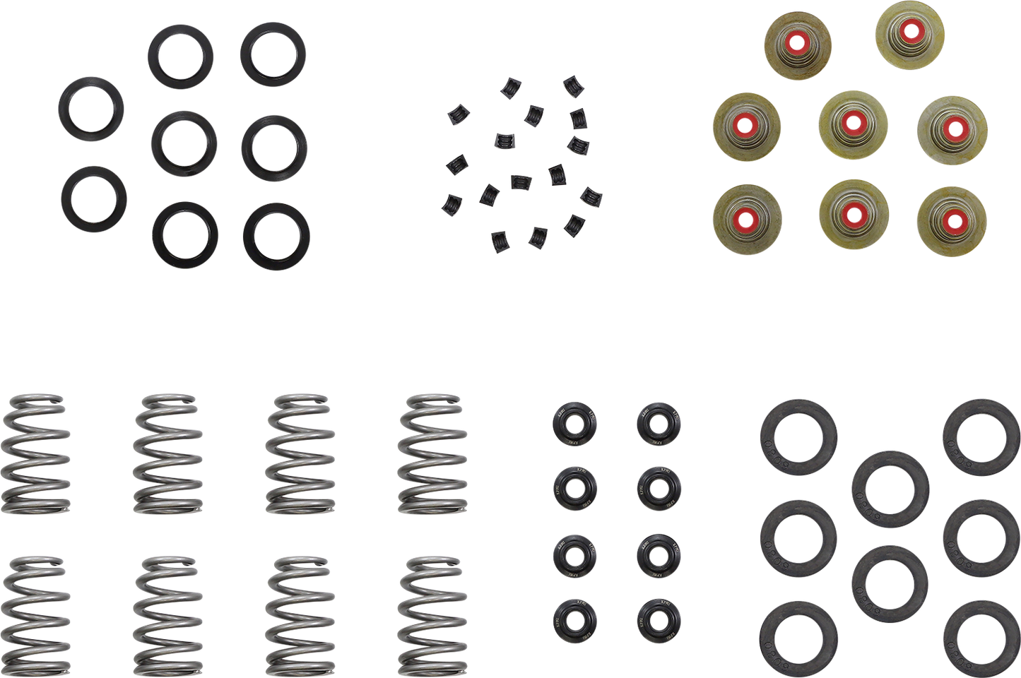 KIBBLEWHITE Valve Spring Kit - Rocker Shim Conversion - Beehive Springs - H.T. Steel Retainers - M8 20-23950