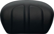 LE PERA Sissy Bar Pad - Large - Maverick Stitch - Dull Black L-SBP01MAV-DULL