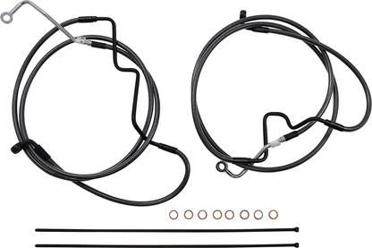 MAGNUM SHIELDING Black Pearl™ Designer Handlebar Installation Kit - 12"-14" - '21-'22 FLHR 487991