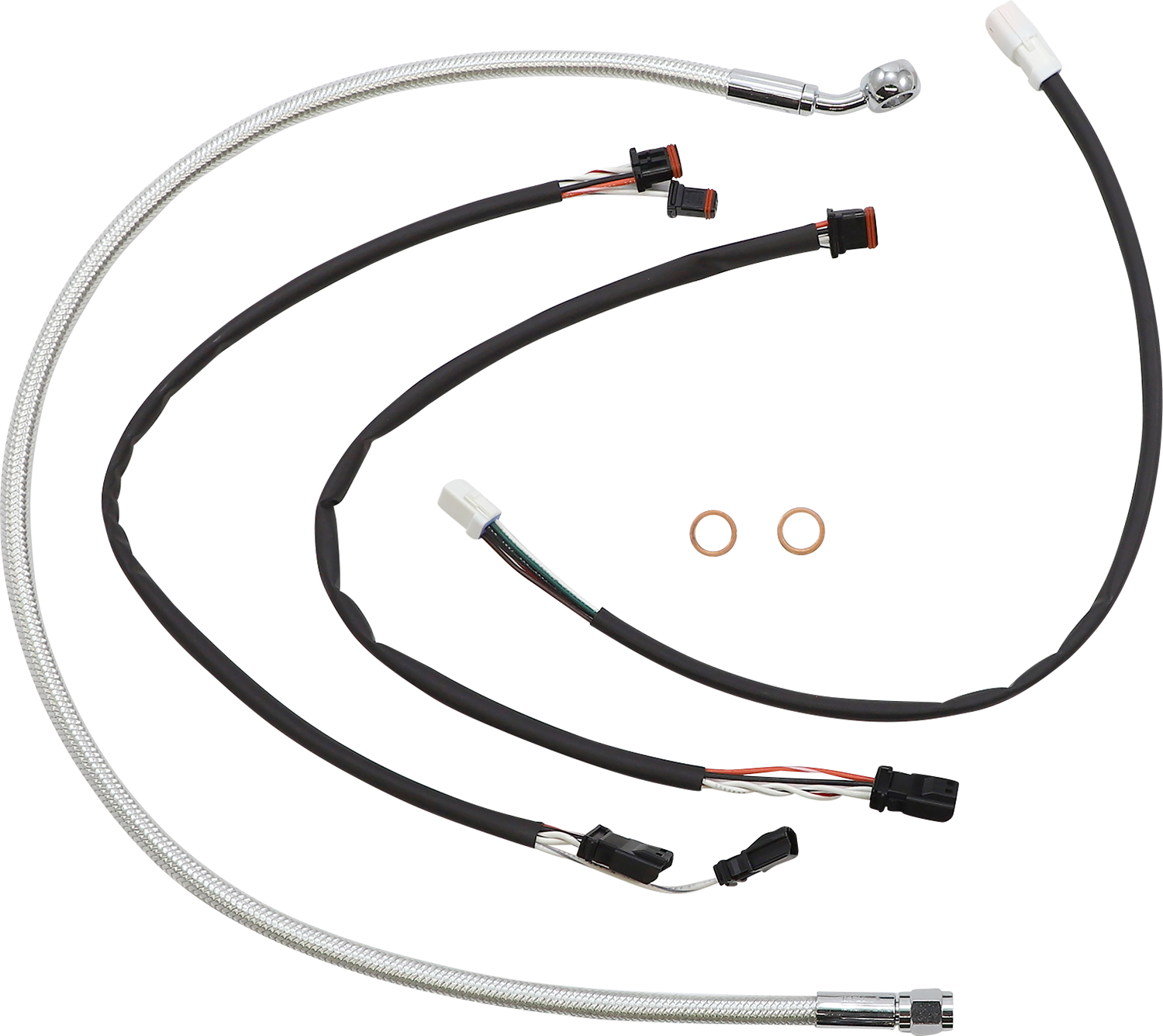 MAGNUM SHIELDING Sterling Chromite II® Designer Handlebar Installation Kit - 18"-20" - '21-'22 FLHR 3871003