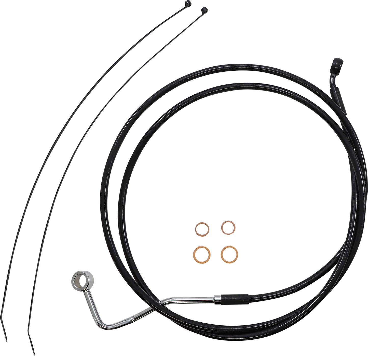 MAGNUM SHIELDING XR Handlebar Installation Kit - 12"-14" Ape Hangers - '21-'22 FLHR - Black 486991