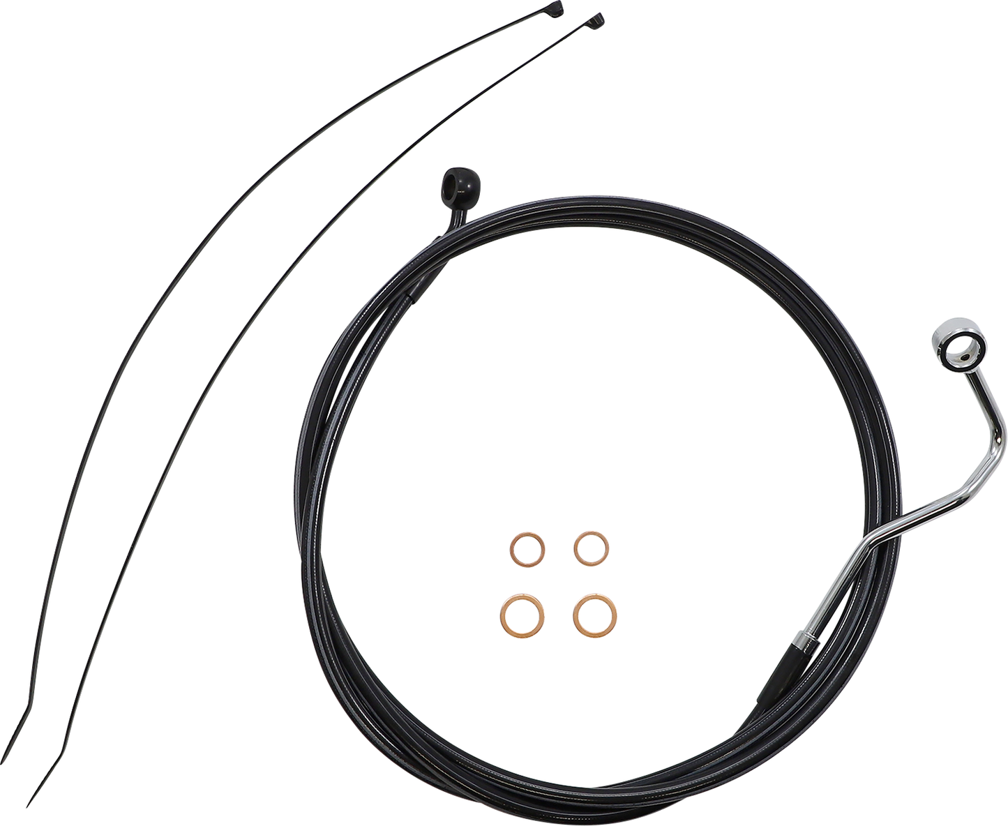 MAGNUM SHIELDING XR Handlebar Installation Kit - 12"-14" Ape Hangers - '21-'22 FLHR - Black 4861001