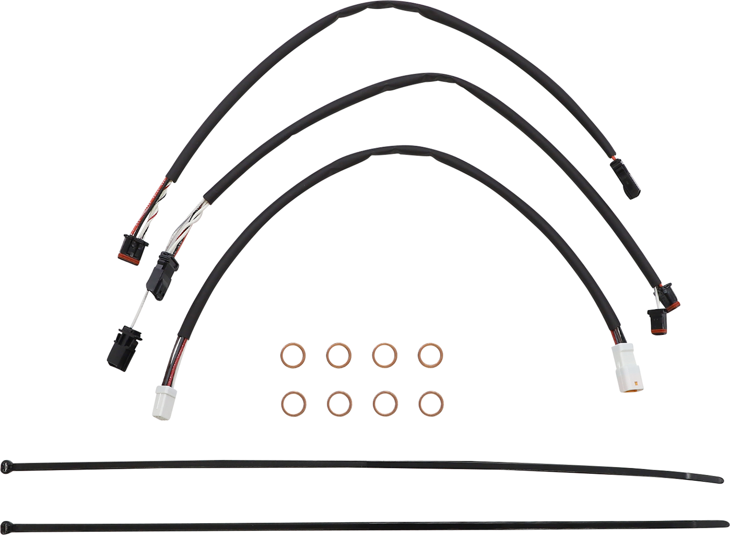 MAGNUM SHIELDING XR Handlebar Installation Kit - 12"-14" Ape Hangers - '21-'22 FLHR - Black 486991