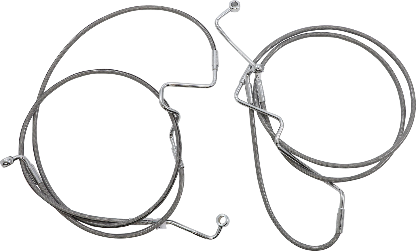 MAGNUM SHIELDING XR Handlebar Installation Kit - 15"-17" Ape Hangers - '21-'22 FLHR - Stainless Steel/Chrome 589992