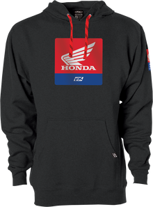 FACTORY EFFEX Honda Boxer Pullover Hoodie - Heather Charcoal - Large 26-88304