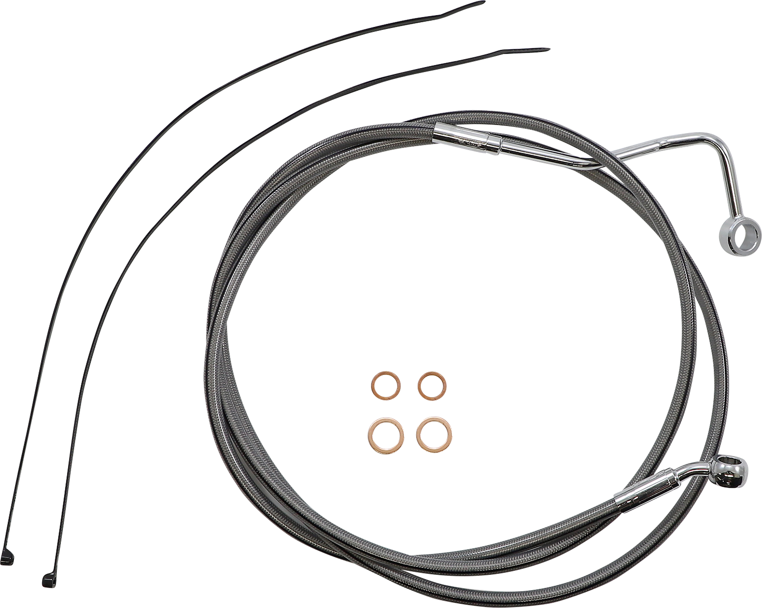 MAGNUM SHIELDING XR Handlebar Installation Kit - 12"-14" Ape Hangers - '21-'22 FLHR - Stainless Steel/Chrome 589991