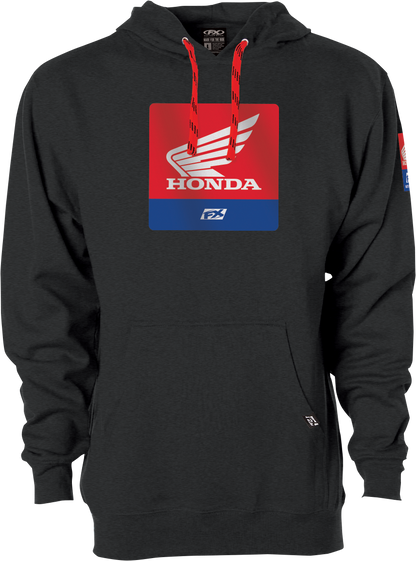 FACTORY EFFEX Honda Boxer Pullover Hoodie - Heather Charcoal - XL 26-88306