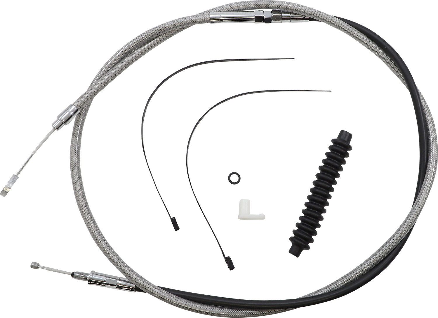 MAGNUM SHIELDING XR Handlebar Installation Kit - 12"-14" Ape Hangers - '21-'22 FLHR - Stainless Steel/Chrome 5891001