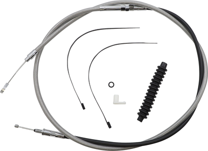 MAGNUM SHIELDING XR Handlebar Installation Kit - 12"-14" Ape Hangers - '21-'22 FLHR - Stainless Steel/Chrome 5891001