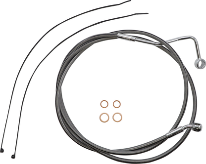 MAGNUM SHIELDING XR Handlebar Installation Kit - 15"-17" Ape Hangers - '21-'22 FLHR - Stainless Steel/Chrome 589992