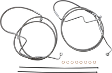 MAGNUM SHIELDING XR Handlebar Installation Kit - 12"-14" Ape Hangers - '21-'24 FLHRXS - Stainless Steel/Chrome 5891011