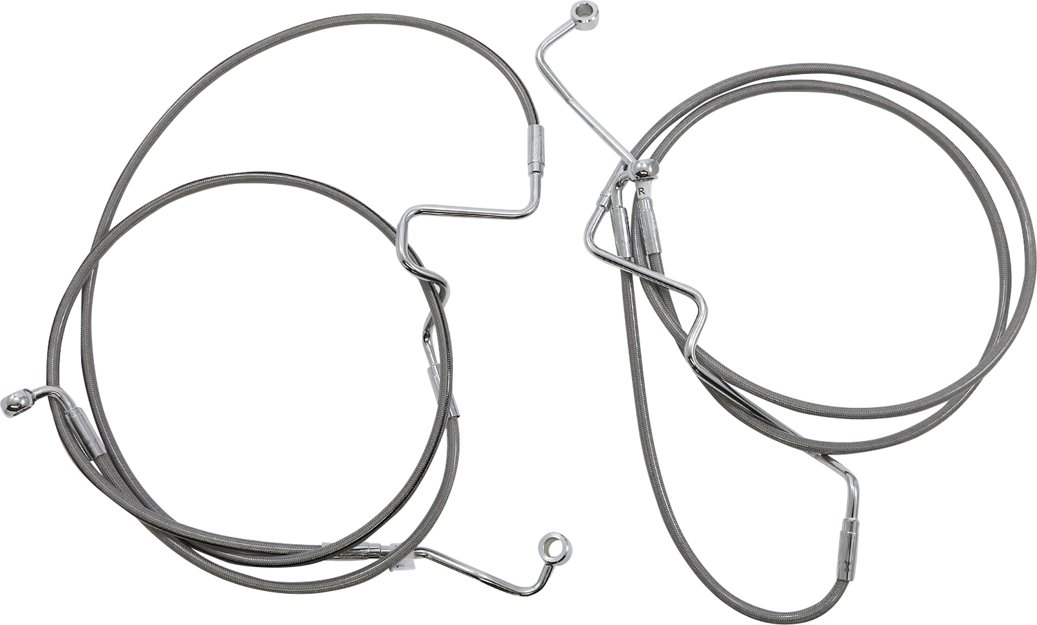 MAGNUM SHIELDING XR Handlebar Installation Kit - 12"-14" Ape Hangers - '21-'22 FLHR - Stainless Steel/Chrome 589991