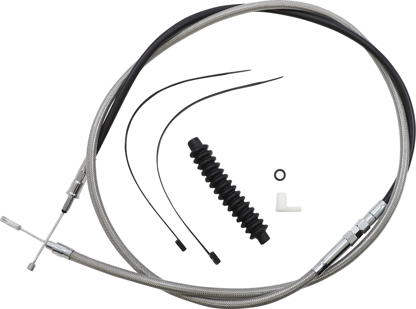 MAGNUM SHIELDING XR Handlebar Installation Kit - 15"-17" Ape Hangers - '21-'22 FLHR - Stainless Steel/Chrome 589992