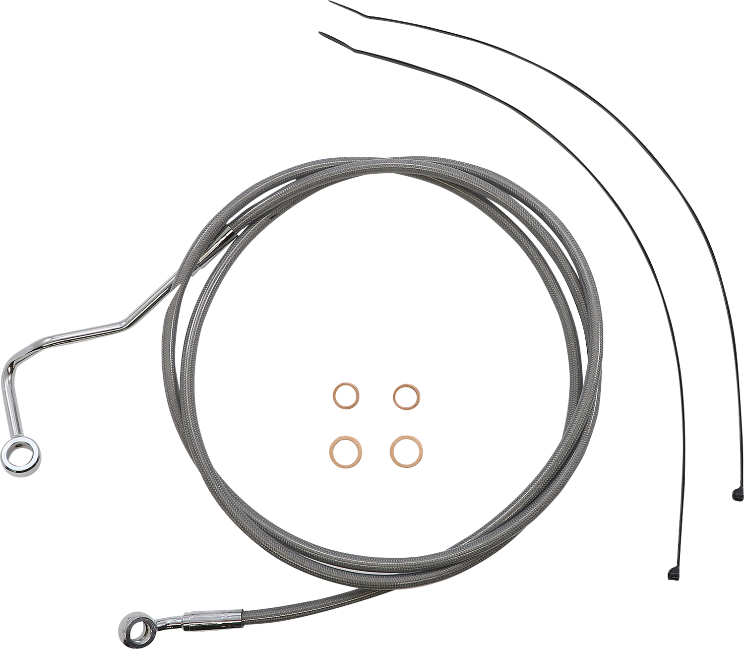 MAGNUM SHIELDING XR Handlebar Installation Kit - 15"-17" Ape Hangers - '21-'24 FLHRXS - Stainless Steel/Chrome 5891012