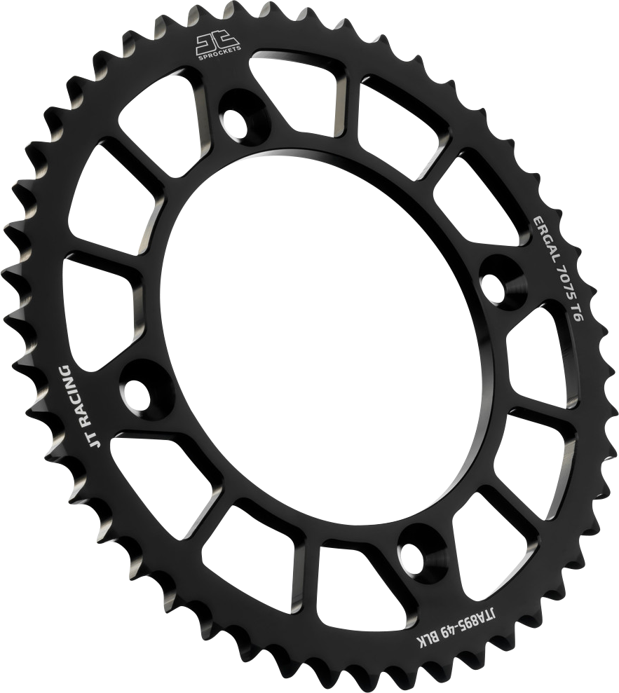JT SPROCKETS Rear Sprocket - Black - 49 Tooth - Husqvarna/KTM JTA895.49BLK
