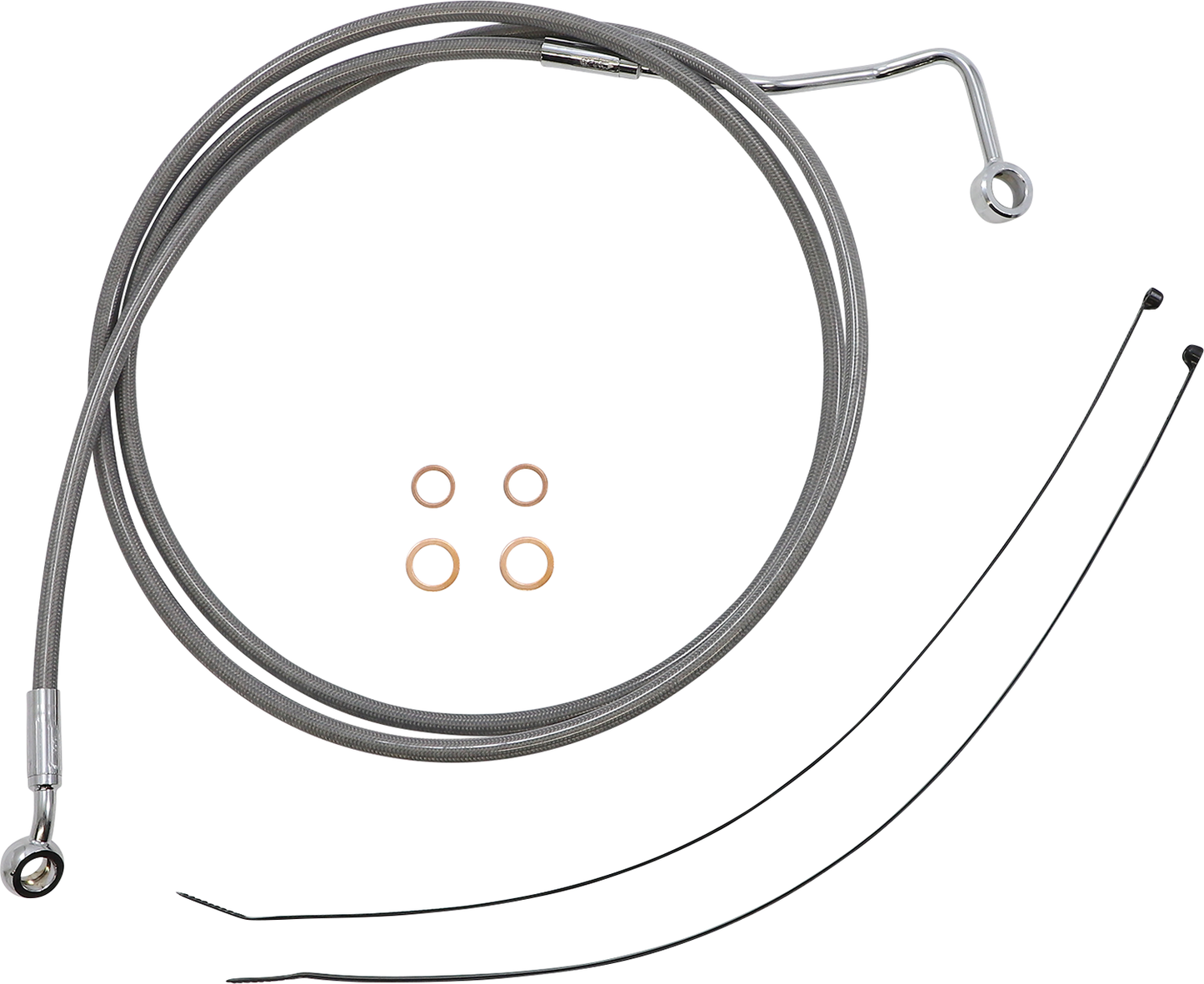 MAGNUM SHIELDING XR Handlebar Installation Kit - 12"-14" Ape Hangers - '21-'24 FLHRXS - Stainless Steel/Chrome 5891011