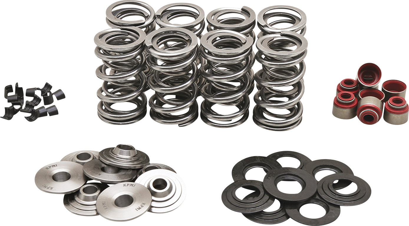 KIBBLEWHITE Valve Spring Kit - Lightweight Racing - 0.630" Lift - Titanium Retainers - M8 20-23800